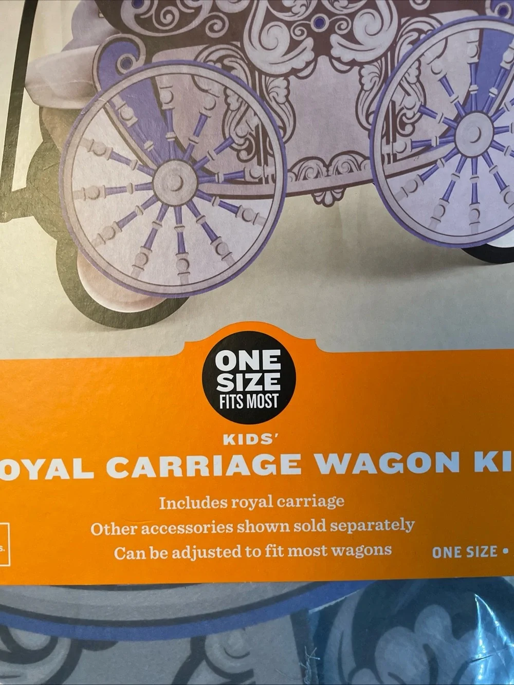 NEW Kids' Royal Carriage Wagon Kit Halloween Costume Accessory